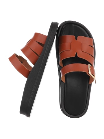 Ital-Design Sandale & Sandalette in Camel