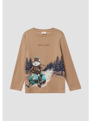 s.Oliver T-Shirt in 8433_sandstein