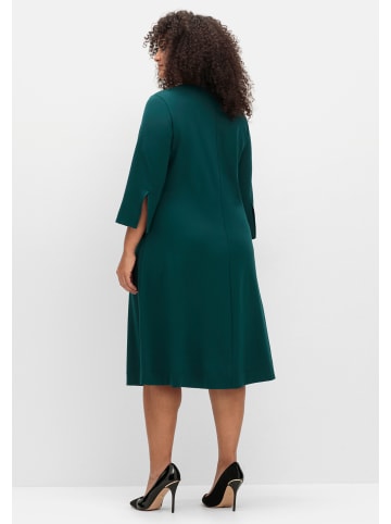 sheego Kleid in petrol