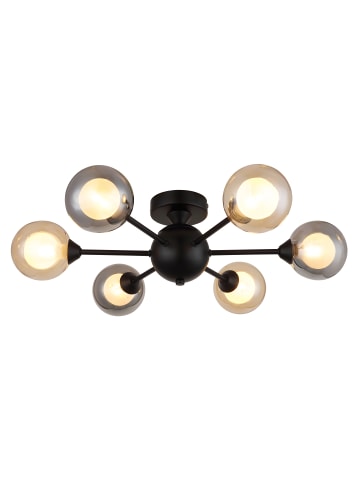 Globo lighting Deckenleuchte "ROLAND" in black