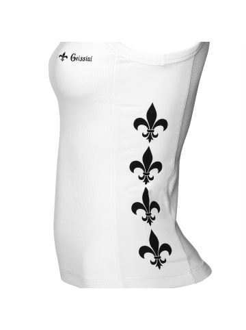 Roberto Geissini Lilie Top Weiß