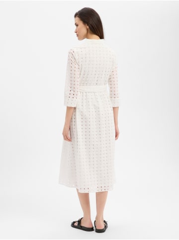 Marie Lund Kleid in weiß - 0001