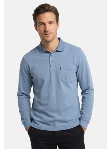 Casa moda Poloshirt Basic in Hellblau