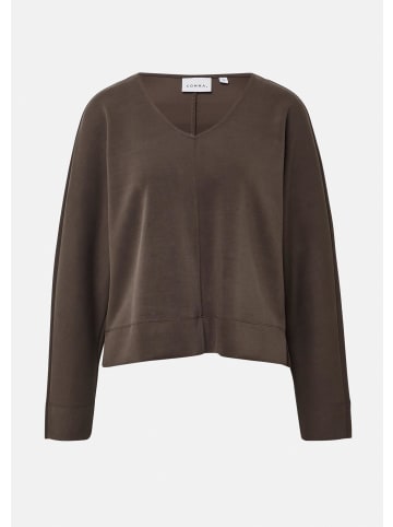 comma Sweatshirt in 8940_braun