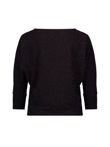 Zero  Langarm-Shirt im Glitzer-Look in Black Beauty