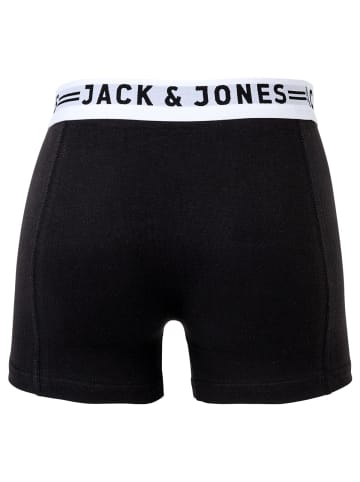 Jack & Jones Boxershort 3er Pack in Schwarz/Weiß