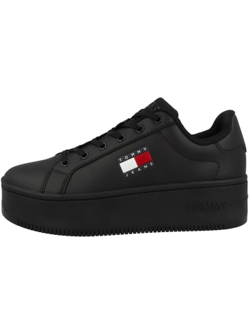 Tommy Hilfiger Sneaker low Tommy Jeans Flatform Essential in schwarz