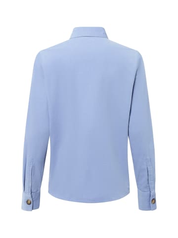Marie Lund Cordbluse in hellblau
