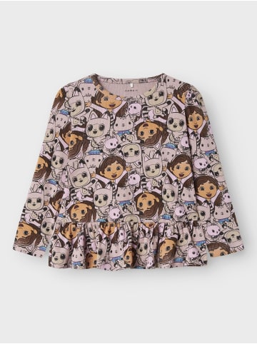 name it Oberteil mit langen Ärmeln in Burnished Lilac