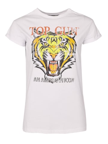 TOP GUN T-Shirt TG20214002 in white