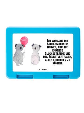 Mr. & Mrs. Panda Brotdose Koala Luftballon mit Spruch in Weiß