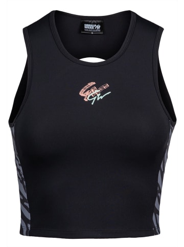 Gorilla Wear Crop-Top - Zion - Schwarz