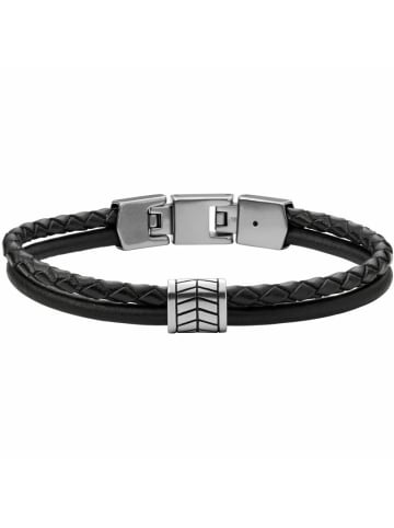 Fossil Armband für Herren in Schwarz