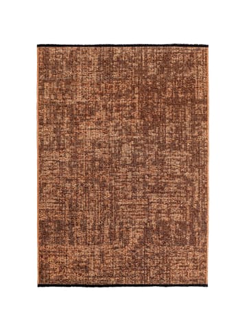Baumwoll-Chenille Teppich Space 1900 Läufer in Kupfer
