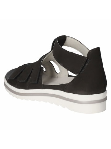 WALDLÄUFER orthopädische Sandalette in schwarz