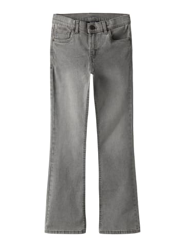 TWO SOON Bootcut-Jeans in Light Grey Denim