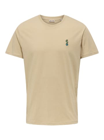 ONLY & SONS T-shirt in Irish Cream