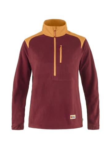 FJÄLLRÄVEN Fleecepullover Vardag Lite in Bordeaux