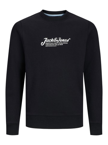JACK & JONES Junior Loungewear-Set JJBEAU TEE/SWEAT & SHORTS JNR in black
