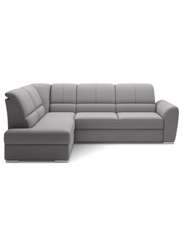 MF Design Silver Recamiere Links in Mausgrau -  (L) 270 x (B) 270 x (H) 93 cm