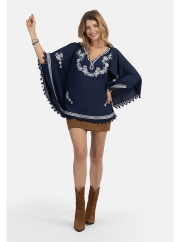 usha FESTIVAL Poncho in Marine