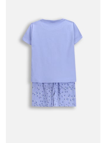 Coccodrillo Mädchenpyjama in violett