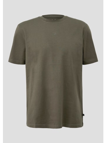 QS T-Shirt in 7993_olivgrün