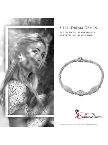 SilberDream 925 Sterling Silber Damen SilberDream Armbänder Blatt ca. 19,2cm