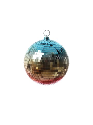 SATISFIRE Spiegelkugel Regenborgen Mirrorball Discokugel D: 20cm in bunt