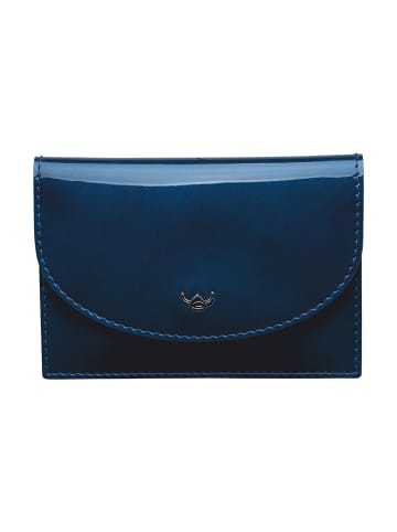 Golden Head Carrara Kreditkartenetui RFID Schutz Leder 10.5 cm blau