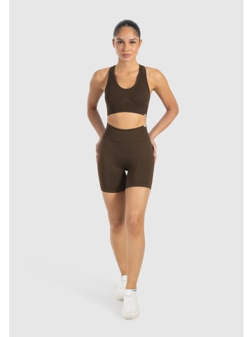 SMILODOX Shorts Amaze Scrunch in Braun