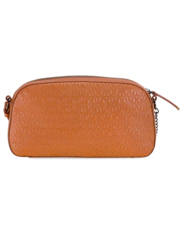 MYWALIT Umhängetasche Leder 25 cm tan