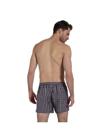 Bugatti Web-Boxershorts 2er Pack in Blau