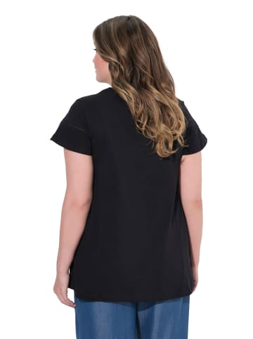 MIAMODA Shirt in schwarz