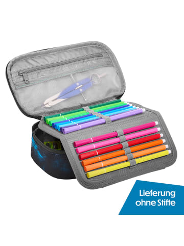 Coocazoo Schlampermäppchen, Reißverschluss in Pink Illusion