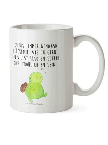 Mr. & Mrs. Panda Kinderbecher Schildkröte Pfeifen mit Spruch in Weiß