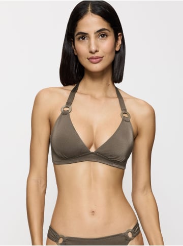 Triumph Bustier-Bikini-Top Midnight Swim in HAVANNA