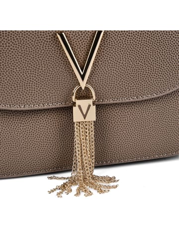 Valentino Divina Schultertasche 23 cm in taupe