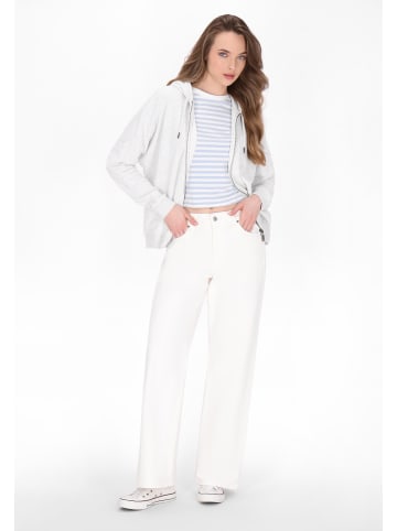 DreiMaster Women Hoodie in offwhite melange