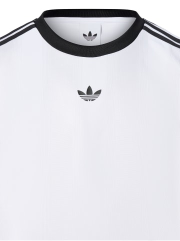 adidas Originals T-Shirt Jacquard Jersey in weiß