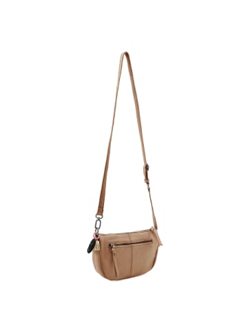 FREDs BRUDER Take A Smile Umhängetasche Leder 24 cm in milk coffee