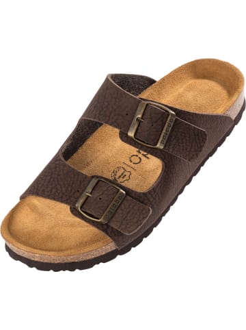 Palado Pantoletten Korfu Herren in Braun Rustic