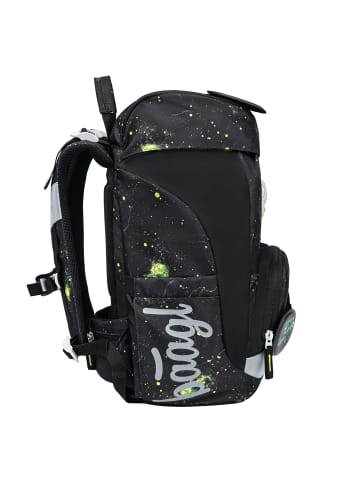 BAAGL 3-tlg. Set: Schulrucksack Airy in Blau Traktor