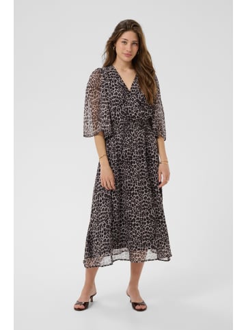 Cream Kleid CRYuna Feminine in Natrual Animal Spots