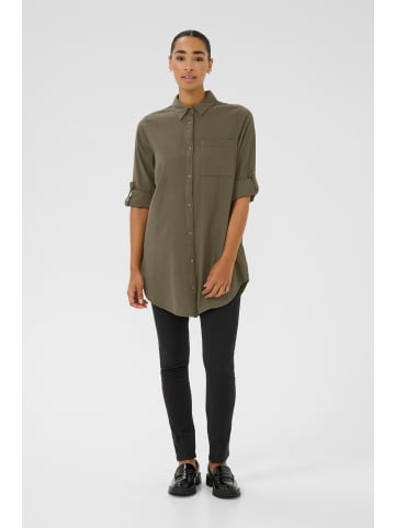 Kaffe Langarm - Hemd KAnaya Loose fit in Grape Leaf