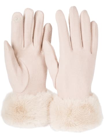 styleBREAKER Touchscreen Handschuhe in Beige