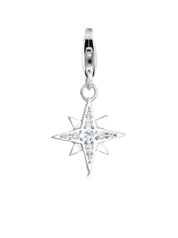 Nenalina Charm 925 Sterling Silber Astro, Sterne in Silber