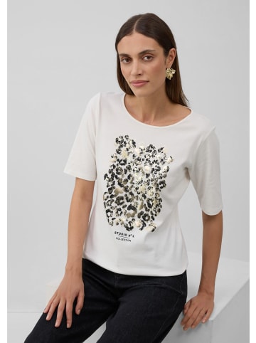 s.Oliver T-Shirt in 02D0_ecru