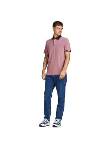 Jack & Jones Poloshirt 2er Pack in Rot/Blau