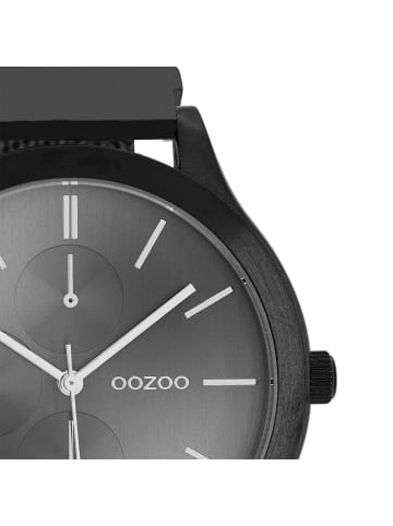 Oozoo Analog-Armbanduhr Oozoo Timepieces schwarz groß (ca. 45mm)